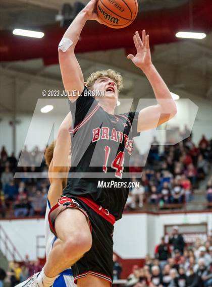 Thumbnail 3 in Brownstown Central vs. Linton-Stockton (IHSAA 2A Semi-state Final) photogallery.