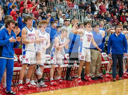 Thumbnail 1 in Brownstown Central vs. Linton-Stockton (IHSAA 2A Semi-state Final) photogallery.