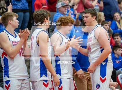 Thumbnail 2 in Brownstown Central vs. Linton-Stockton (IHSAA 2A Semi-state Final) photogallery.