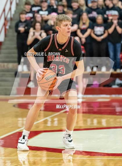 Thumbnail 3 in Brownstown Central vs. Linton-Stockton (IHSAA 2A Semi-state Final) photogallery.