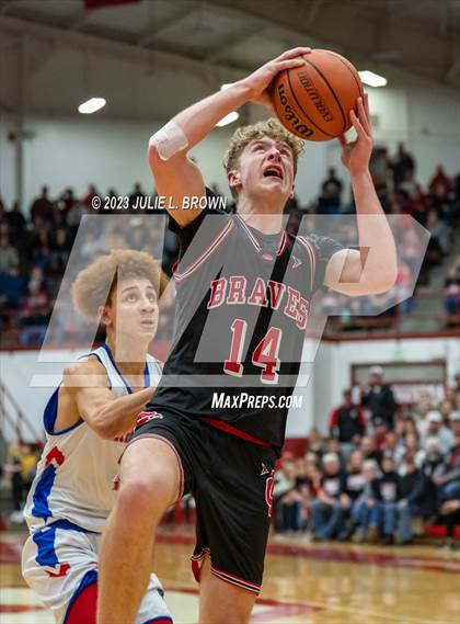 Thumbnail 1 in Brownstown Central vs. Linton-Stockton (IHSAA 2A Semi-state Final) photogallery.