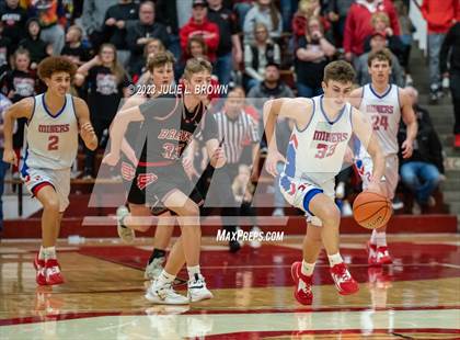 Thumbnail 2 in Brownstown Central vs. Linton-Stockton (IHSAA 2A Semi-state Final) photogallery.