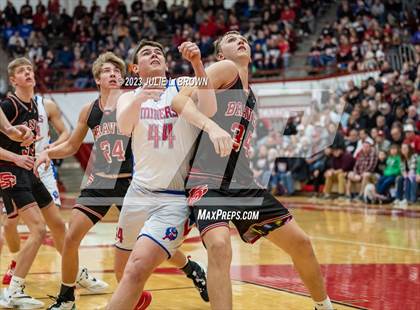 Thumbnail 1 in Brownstown Central vs. Linton-Stockton (IHSAA 2A Semi-state Final) photogallery.
