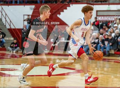 Thumbnail 2 in Brownstown Central vs. Linton-Stockton (IHSAA 2A Semi-state Final) photogallery.