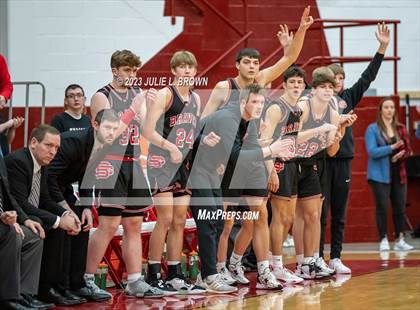 Thumbnail 1 in Brownstown Central vs. Linton-Stockton (IHSAA 2A Semi-state Final) photogallery.
