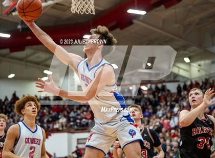 Thumbnail 1 in Brownstown Central vs. Linton-Stockton (IHSAA 2A Semi-state Final) photogallery.