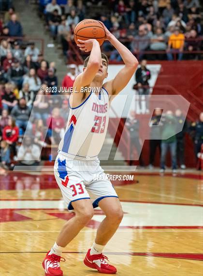 Thumbnail 3 in Brownstown Central vs. Linton-Stockton (IHSAA 2A Semi-state Final) photogallery.