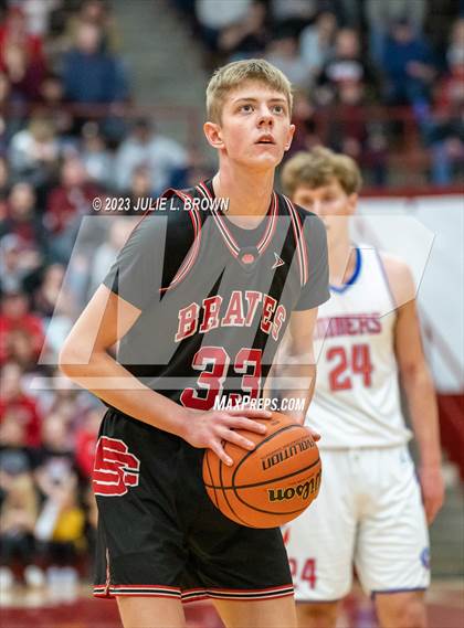 Thumbnail 3 in Brownstown Central vs. Linton-Stockton (IHSAA 2A Semi-state Final) photogallery.