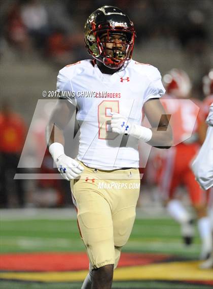 Thumbnail 2 in Mater Dei vs. Bergen Catholic (Brothers in Arms Classic) photogallery.