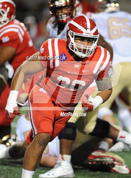 Thumbnail 1 in Mater Dei vs. Bergen Catholic (Brothers in Arms Classic) photogallery.