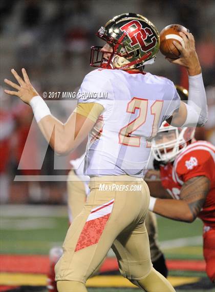 Thumbnail 2 in Mater Dei vs. Bergen Catholic (Brothers in Arms Classic) photogallery.