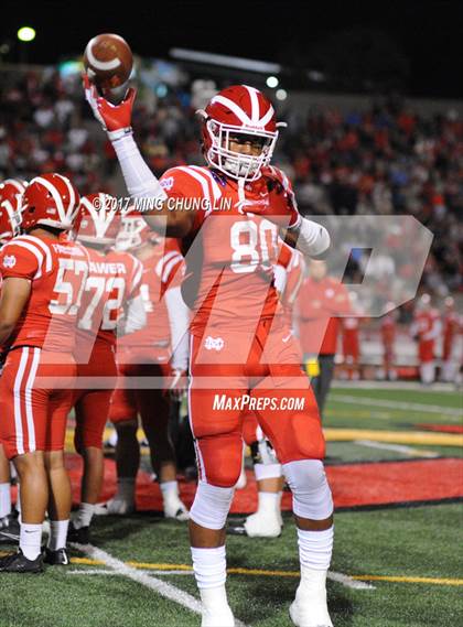 Thumbnail 1 in Mater Dei vs. Bergen Catholic (Brothers in Arms Classic) photogallery.