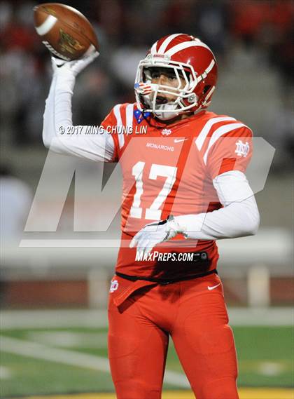 Thumbnail 1 in Mater Dei vs. Bergen Catholic (Brothers in Arms Classic) photogallery.