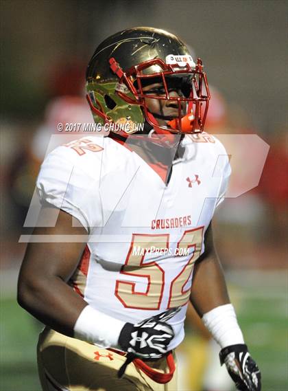 Thumbnail 1 in Mater Dei vs. Bergen Catholic (Brothers in Arms Classic) photogallery.