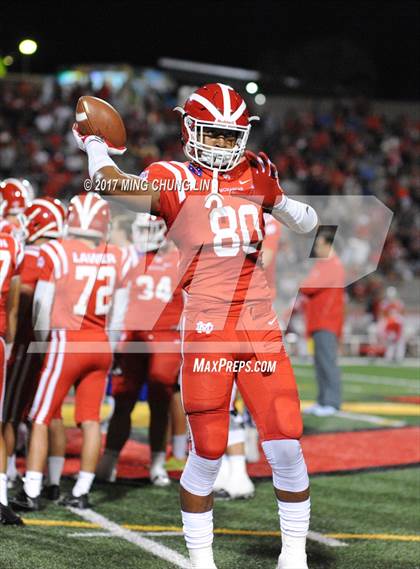 Thumbnail 1 in Mater Dei vs. Bergen Catholic (Brothers in Arms Classic) photogallery.