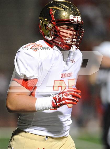 Thumbnail 3 in Mater Dei vs. Bergen Catholic (Brothers in Arms Classic) photogallery.