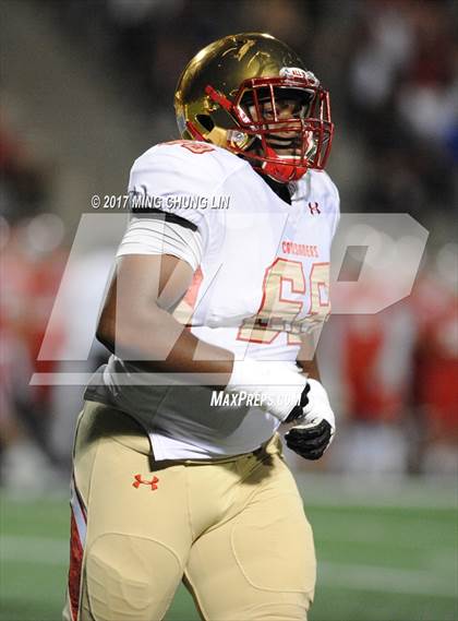 Thumbnail 3 in Mater Dei vs. Bergen Catholic (Brothers in Arms Classic) photogallery.