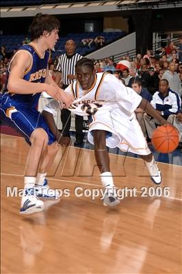 Thumbnail 2 in Campbell Hall vs Santa Margarita (Nike Extravaganza) photogallery.