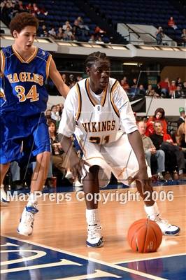 Thumbnail 1 in Campbell Hall vs Santa Margarita (Nike Extravaganza) photogallery.