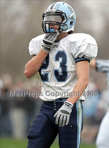 Thumbnail 1 in Triopia @ Routt Catholic (IHSA Class 1A Quarterfinal) photogallery.