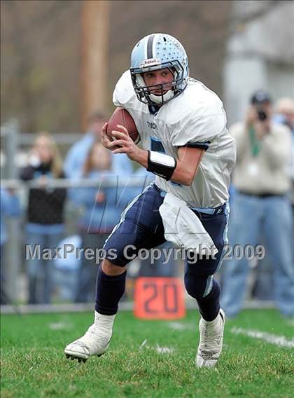 Thumbnail 3 in Triopia @ Routt Catholic (IHSA Class 1A Quarterfinal) photogallery.