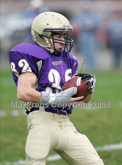 Thumbnail 1 in Triopia @ Routt Catholic (IHSA Class 1A Quarterfinal) photogallery.