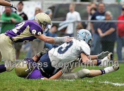 Thumbnail 2 in Triopia @ Routt Catholic (IHSA Class 1A Quarterfinal) photogallery.