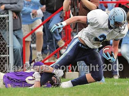 Thumbnail 1 in Triopia @ Routt Catholic (IHSA Class 1A Quarterfinal) photogallery.