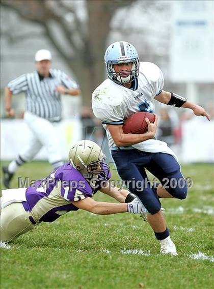 Thumbnail 1 in Triopia @ Routt Catholic (IHSA Class 1A Quarterfinal) photogallery.