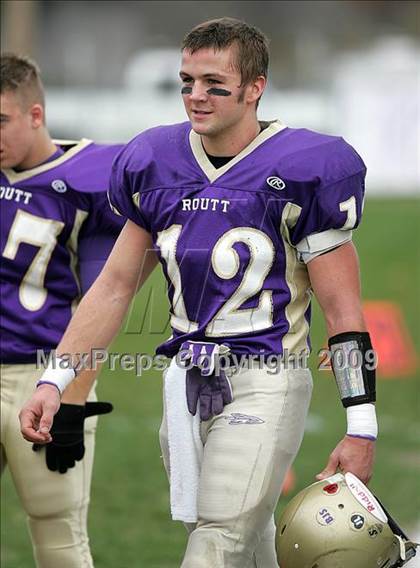 Thumbnail 3 in Triopia @ Routt Catholic (IHSA Class 1A Quarterfinal) photogallery.