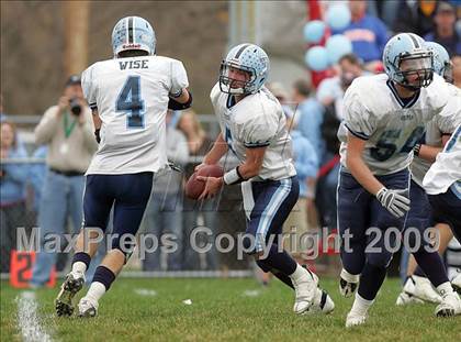 Thumbnail 3 in Triopia @ Routt Catholic (IHSA Class 1A Quarterfinal) photogallery.