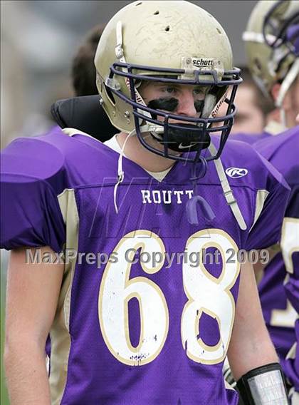 Thumbnail 3 in Triopia @ Routt Catholic (IHSA Class 1A Quarterfinal) photogallery.