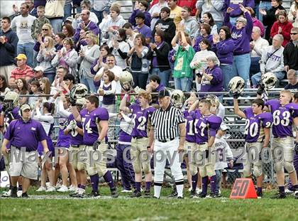 Thumbnail 2 in Triopia @ Routt Catholic (IHSA Class 1A Quarterfinal) photogallery.