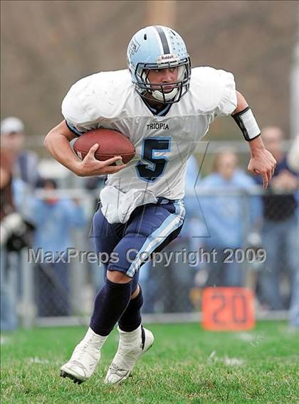 Thumbnail 1 in Triopia @ Routt Catholic (IHSA Class 1A Quarterfinal) photogallery.