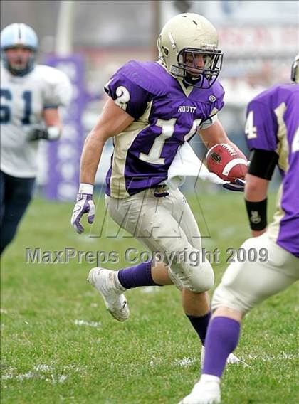 Thumbnail 3 in Triopia @ Routt Catholic (IHSA Class 1A Quarterfinal) photogallery.