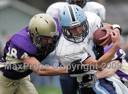 Thumbnail 1 in Triopia @ Routt Catholic (IHSA Class 1A Quarterfinal) photogallery.