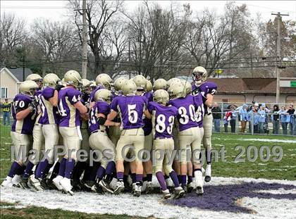 Thumbnail 3 in Triopia @ Routt Catholic (IHSA Class 1A Quarterfinal) photogallery.