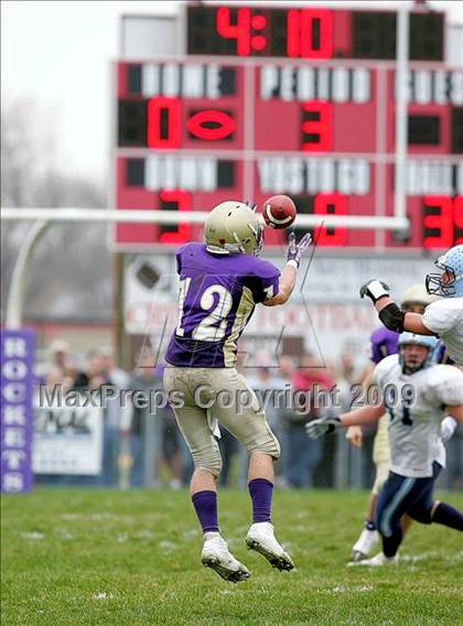 Thumbnail 2 in Triopia @ Routt Catholic (IHSA Class 1A Quarterfinal) photogallery.