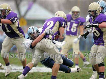 Thumbnail 1 in Triopia @ Routt Catholic (IHSA Class 1A Quarterfinal) photogallery.