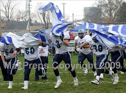 Thumbnail 1 in Triopia @ Routt Catholic (IHSA Class 1A Quarterfinal) photogallery.