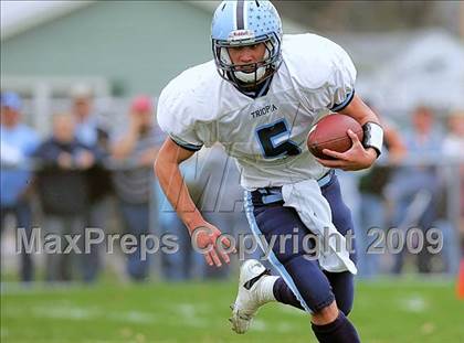Thumbnail 1 in Triopia @ Routt Catholic (IHSA Class 1A Quarterfinal) photogallery.