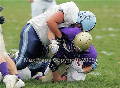 Thumbnail 1 in Triopia @ Routt Catholic (IHSA Class 1A Quarterfinal) photogallery.