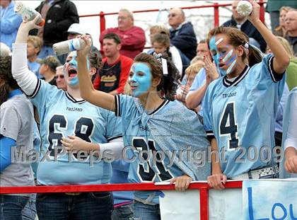 Thumbnail 1 in Triopia @ Routt Catholic (IHSA Class 1A Quarterfinal) photogallery.