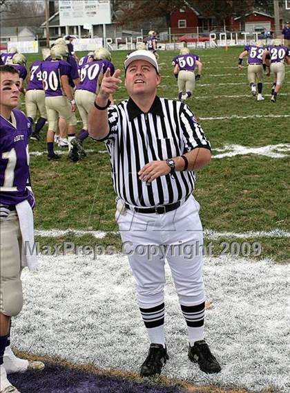 Thumbnail 3 in Triopia @ Routt Catholic (IHSA Class 1A Quarterfinal) photogallery.