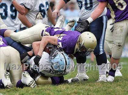 Thumbnail 1 in Triopia @ Routt Catholic (IHSA Class 1A Quarterfinal) photogallery.