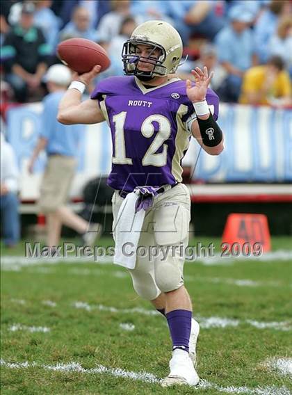 Thumbnail 2 in Triopia @ Routt Catholic (IHSA Class 1A Quarterfinal) photogallery.