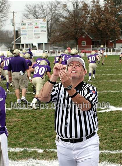 Thumbnail 1 in Triopia @ Routt Catholic (IHSA Class 1A Quarterfinal) photogallery.
