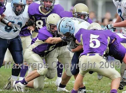 Thumbnail 2 in Triopia @ Routt Catholic (IHSA Class 1A Quarterfinal) photogallery.