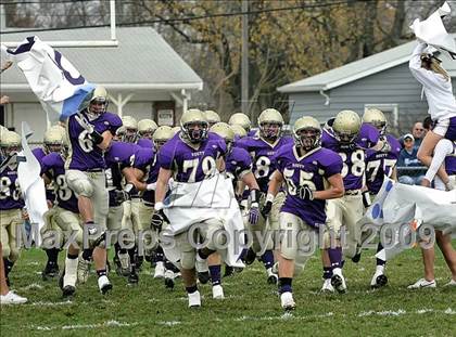 Thumbnail 1 in Triopia @ Routt Catholic (IHSA Class 1A Quarterfinal) photogallery.