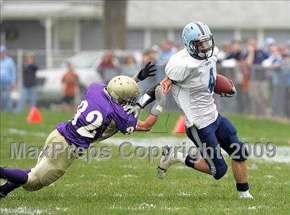 Thumbnail 3 in Triopia @ Routt Catholic (IHSA Class 1A Quarterfinal) photogallery.